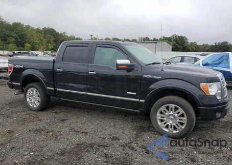 2011 Ford F150 Supercrew из США, поврежденный, VIN 1FTFW1ET6BFB81624